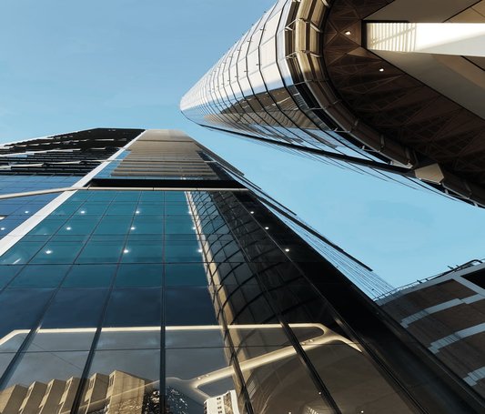 High rise buildings in Australia - Salesforce Tower and 200 George Street